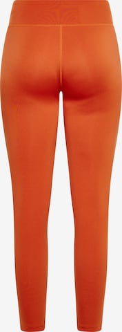 Skinny Pantalon de sport faina Athlsr en orange