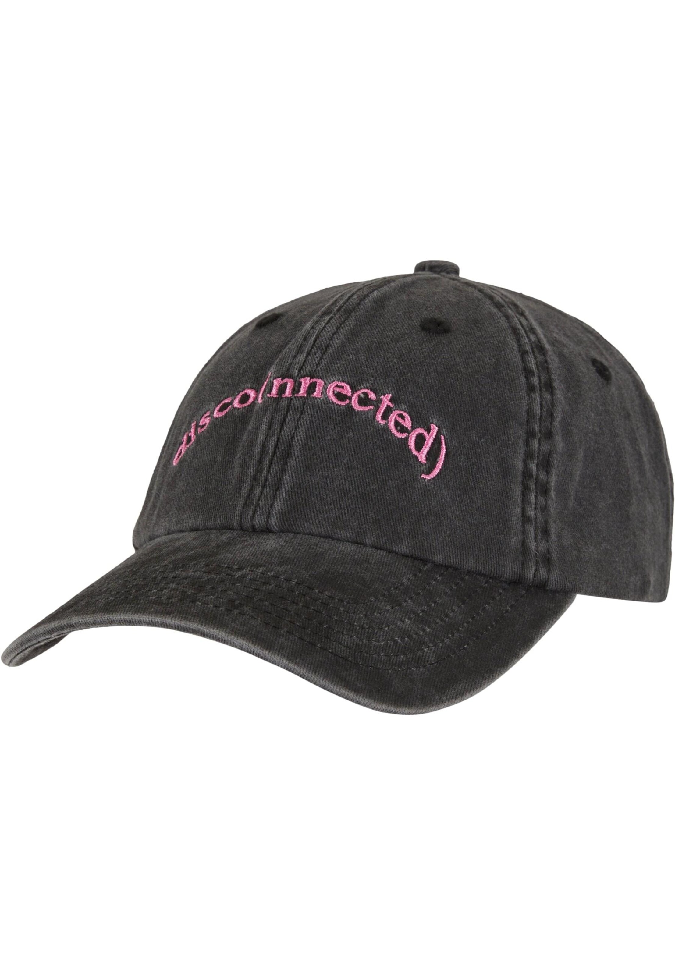 Pica Pica Cap 'Disco(nnected)' in Schwarz: Vorderseite