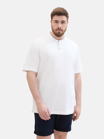 TOM TAILOR Men + Shirt in White: front