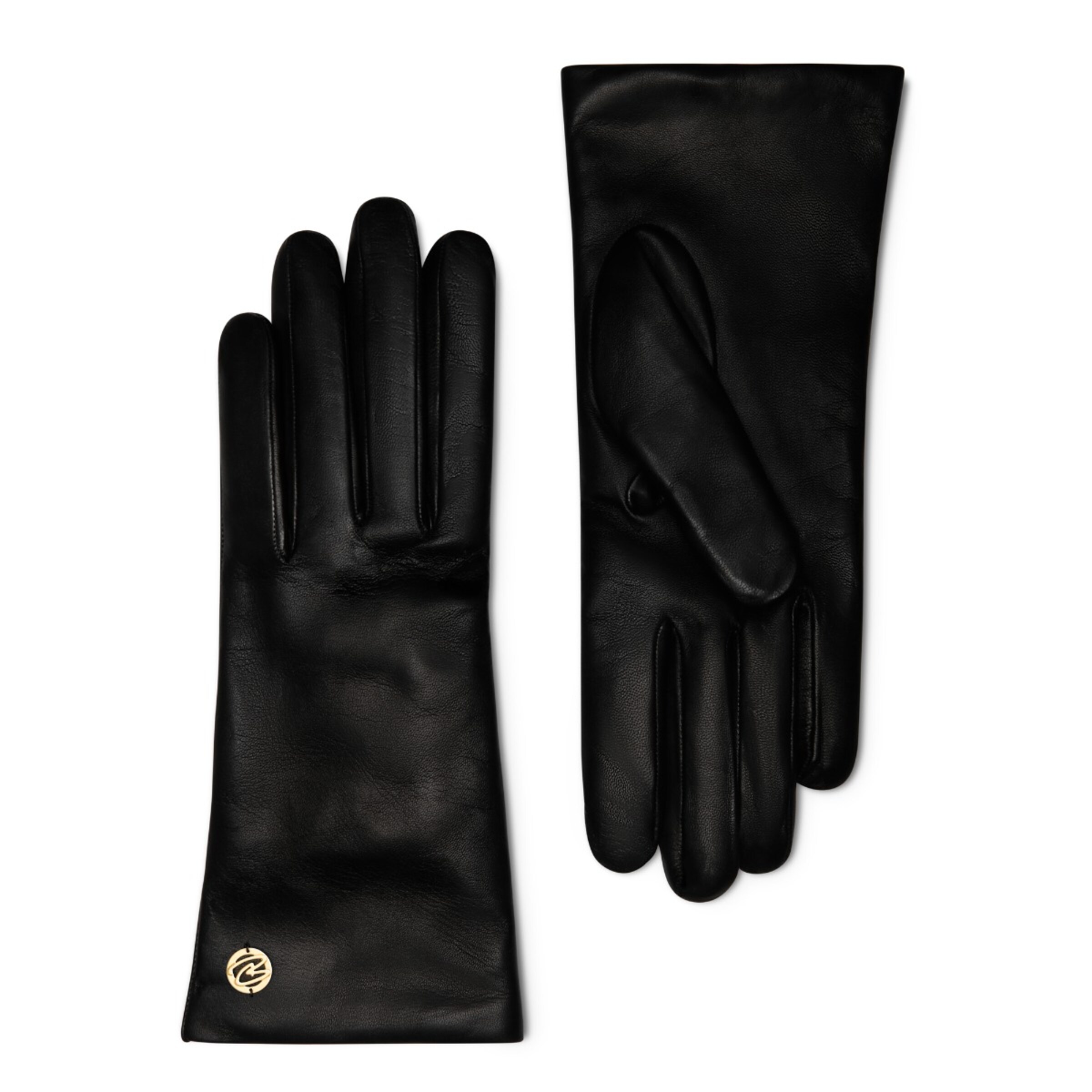 Isabel Bernard Handschuhe in Schwarz: Vorderseite