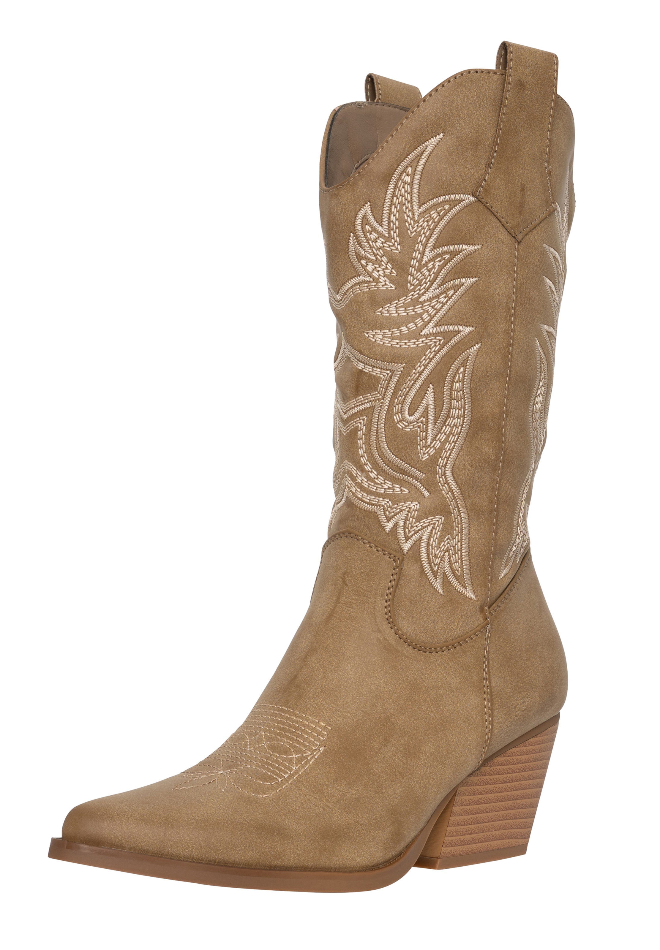 Salinyang Comwboystøvler i grøn: forside