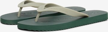 Tommy Jeans Teenslippers in Groen