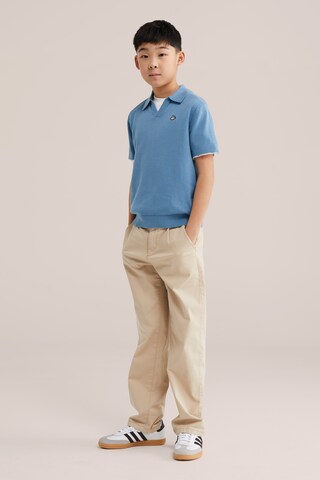 WE Fashion Свитер в Синий