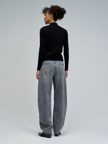 Salsa Jeans Langarm-shirts in Schwarz