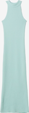 Bershka Knitted dress in Blue: front