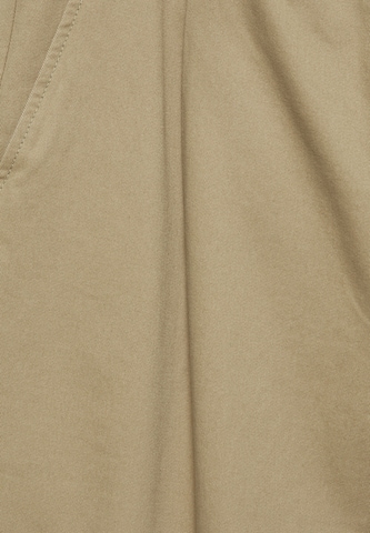 Pull&Bear Baggy Élére vasalt nadrágok - bézs