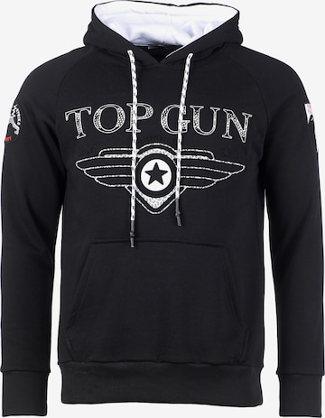 TOP GUN Sweatshirt in Schwarz: predná strana