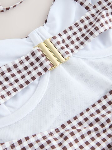 Next - Traje de baño en blanco