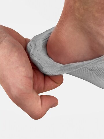 Circle Five Ankle socks '6 Paar Sneaker-Socken Silikongrip ohne verrutschen' in Grey