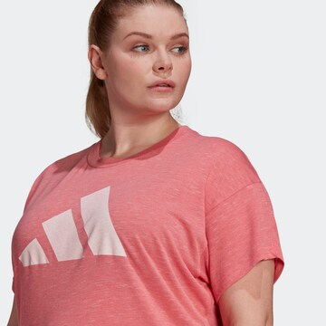 ADIDAS PERFORMANCE Λειτουργικό μπλουζάκι 'Winners 2.0' σε ροζ