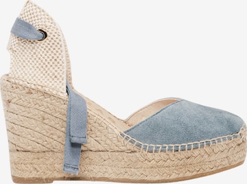 Alhamas Sandals 'Alpargata' in Blue: front