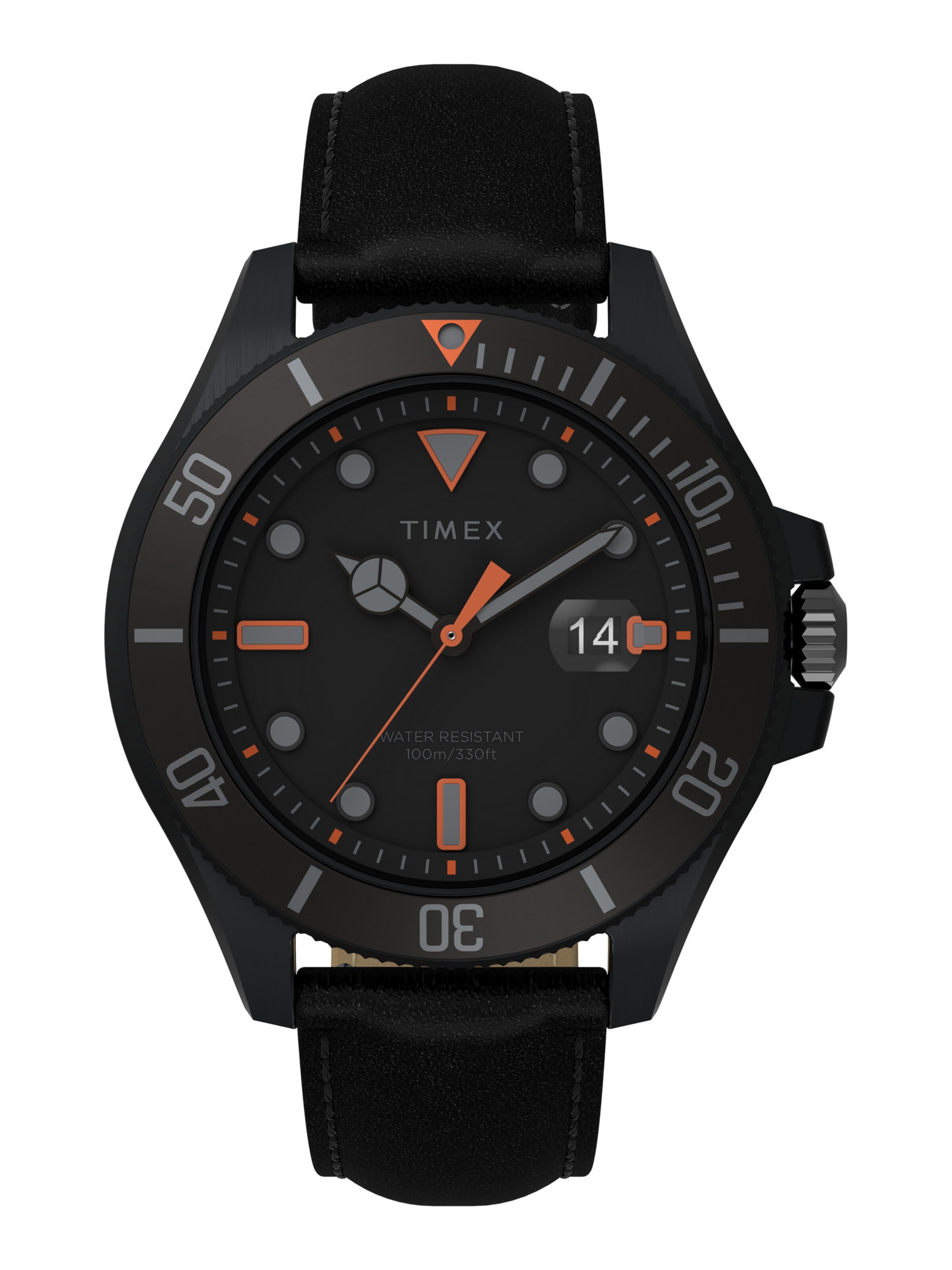 TIMEX Analog watch 'Harborside Coast' in Black: front
