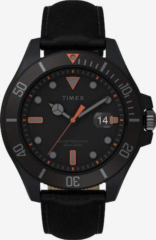 TIMEX Analogt ur 'Harborside Coast' i sort: forside