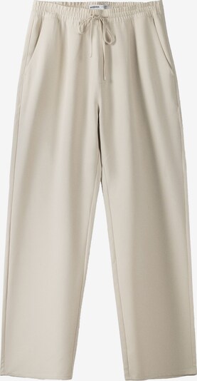 Bershka Pleat-Front Pants in Ecru, Item view