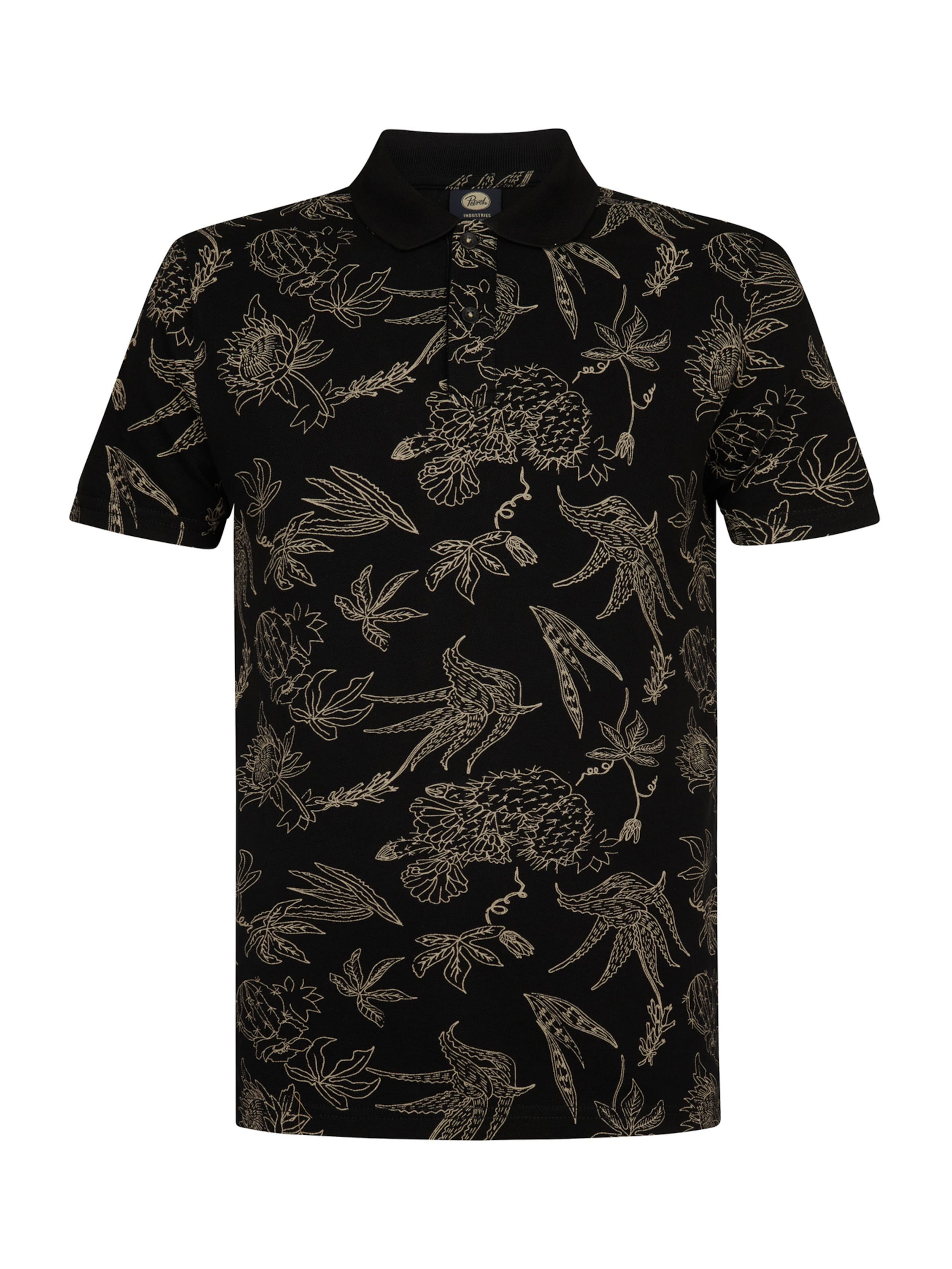 Petrol Industries Shirt in Black: front