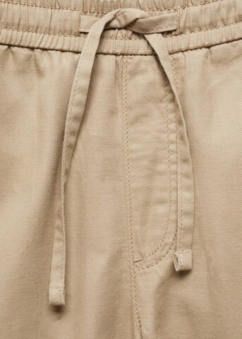 MANGO TEEN Regular Hose 'Monaco' in Beige