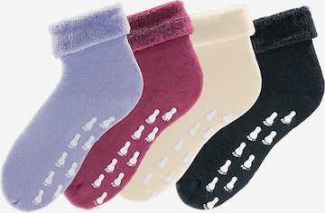 GO IN Socks in Beige: front