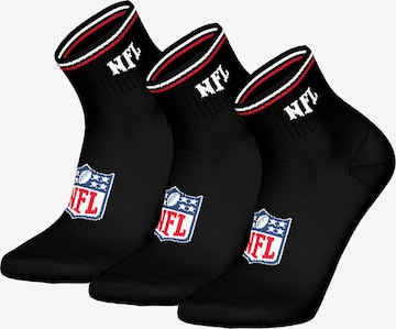 NFL Socks in Black: front