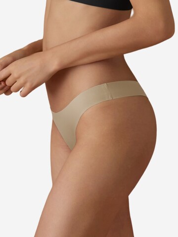 SHARICCA Thong 'SHARICCA Women's Underwear 3-Pack' in Beige