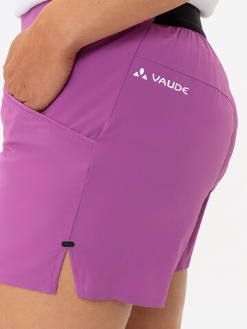VAUDE Regular Outdoorbroek ' Scopi STS III' in Lila