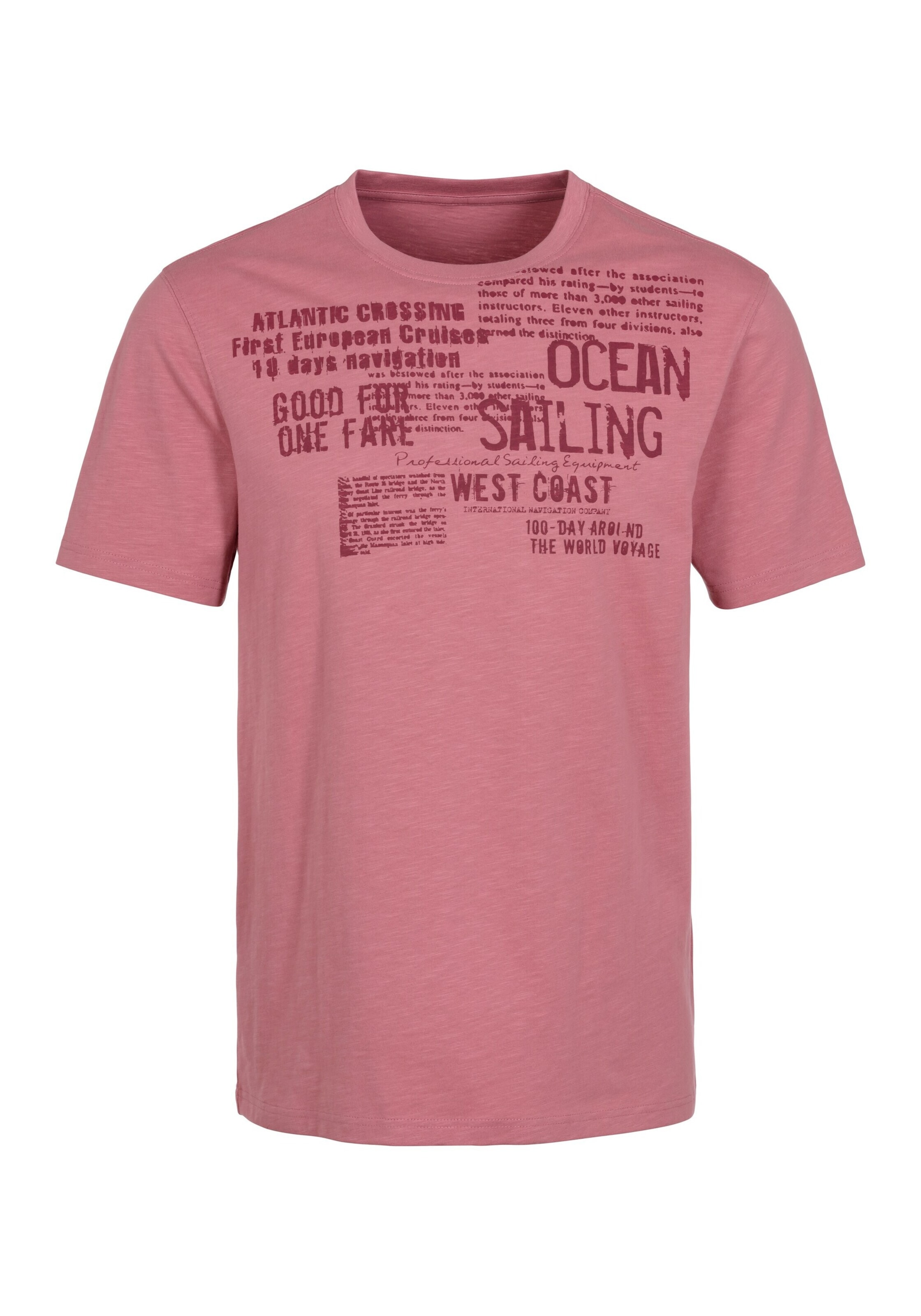 JOHN DEVIN Shirt in Red: front