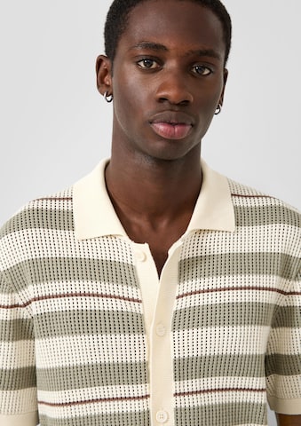 Pull-over QS en mélange de couleurs