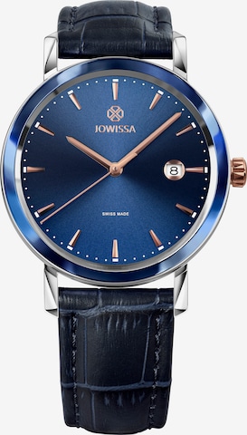 JOWISSA Analoog horloge 'MAGNO' in Blauw: voorkant