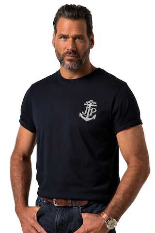 JP1880 T-Shirt in Blau: Vorderseite