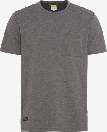CAMEL ACTIVE T-Shirt mit feinem Streifenmuster in Grau: predná strana