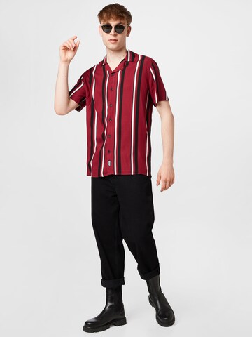 Regular fit Cămașă de la HOLLISTER pe roșu