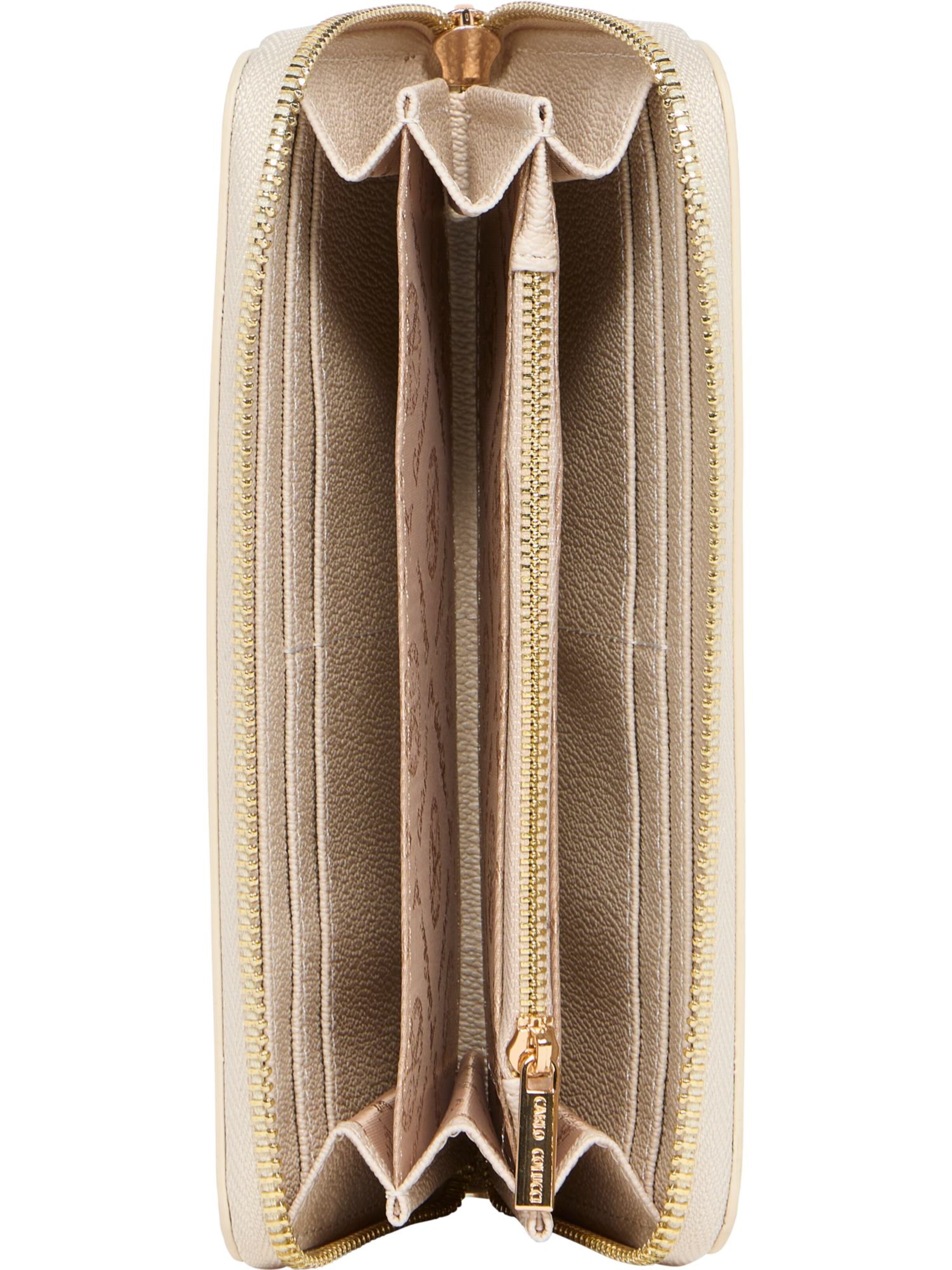 Carlo Colucci Wallet 'Elmazi' in Beige