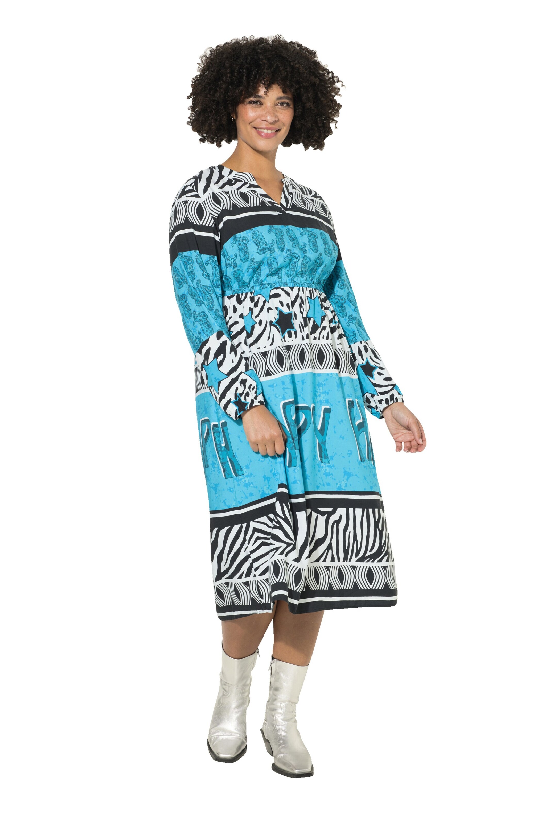 Angel of Style Shirt dress in Blue