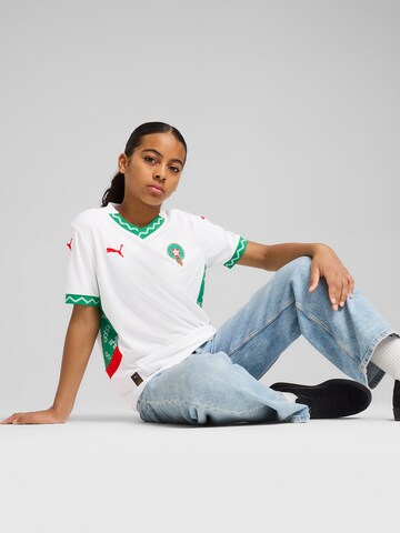 PUMA Funktionsskjorte 'Marokko 2025' i hvid