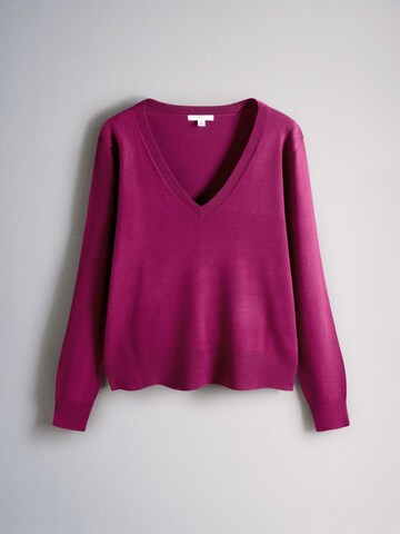 The Set Pullover in Beige