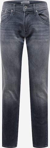 Coupe slim Jean 'Track' Pepe Jeans en bleu : devant