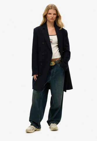 Superdry Tussenmantel in Blauw