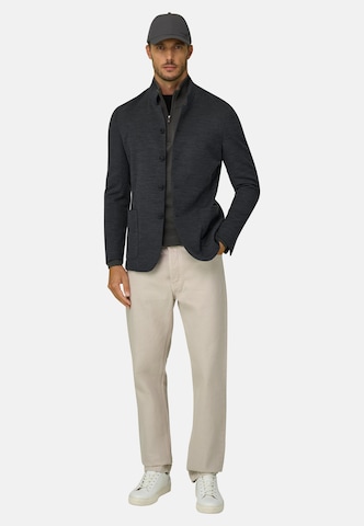Boggi Milano Regular fit Colbert in Grijs
