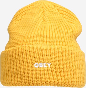 Bonnet 'Future' Obey en jaune