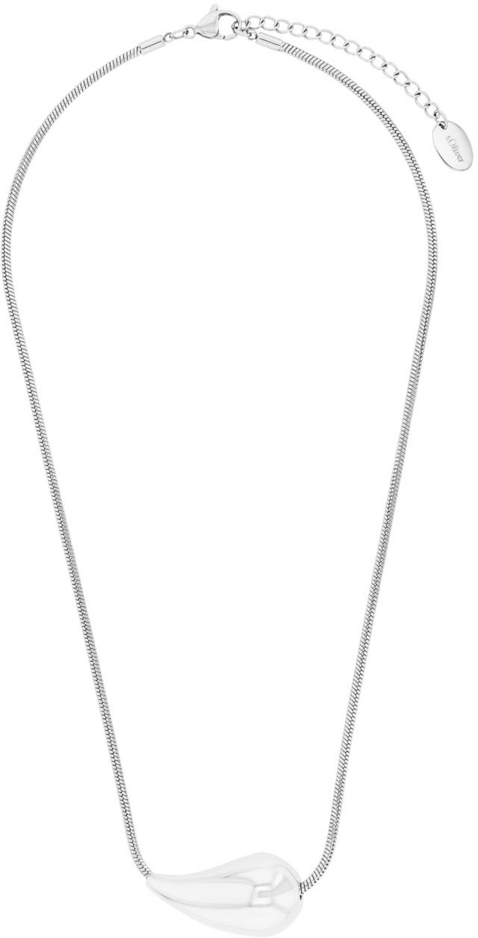 s.Oliver Kette in Silber: Vorderseite