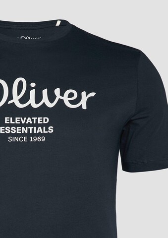 s.Oliver T-Shirt in Blau