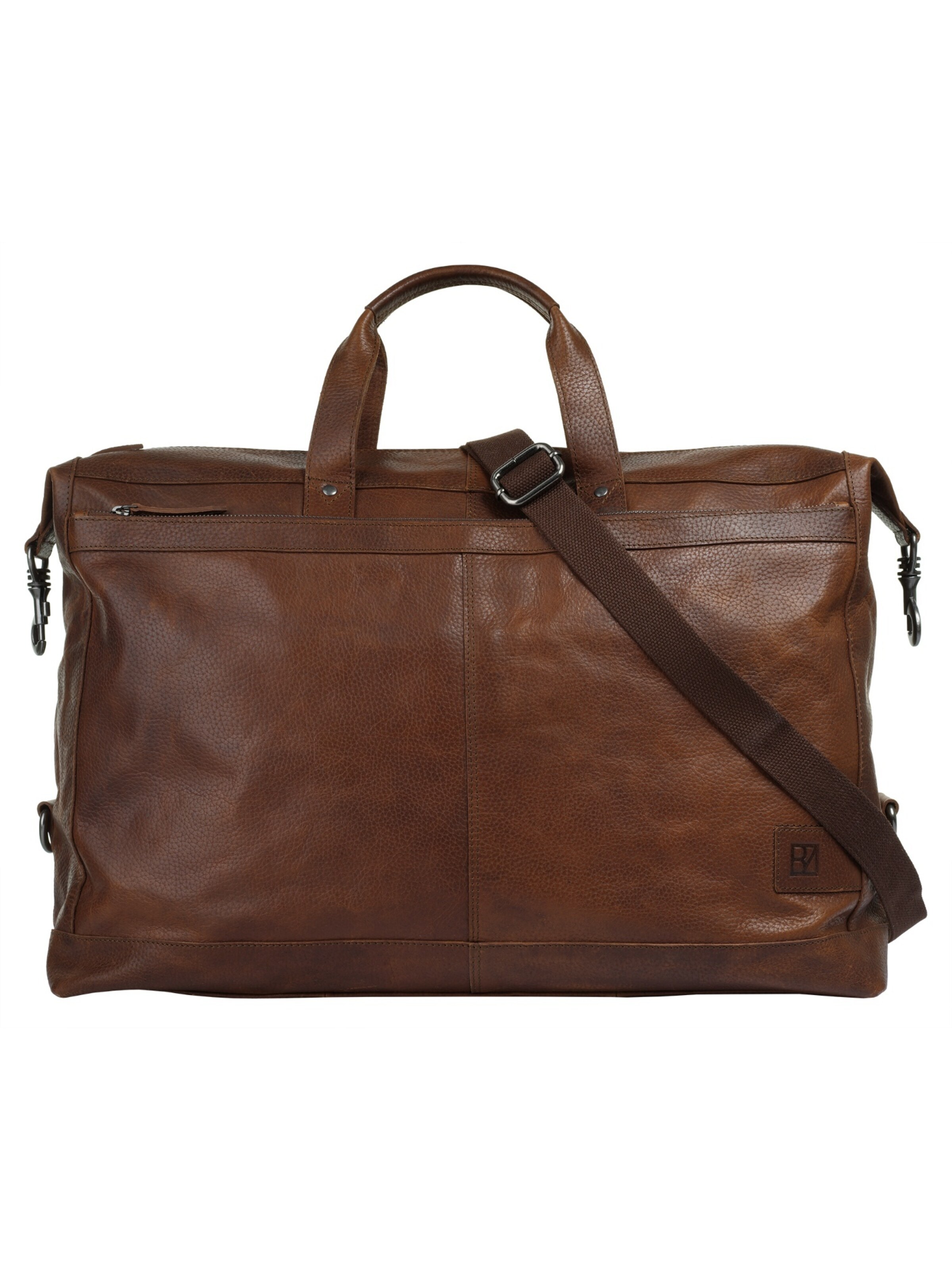 BODENSCHATZ Travel bag in Brown: front