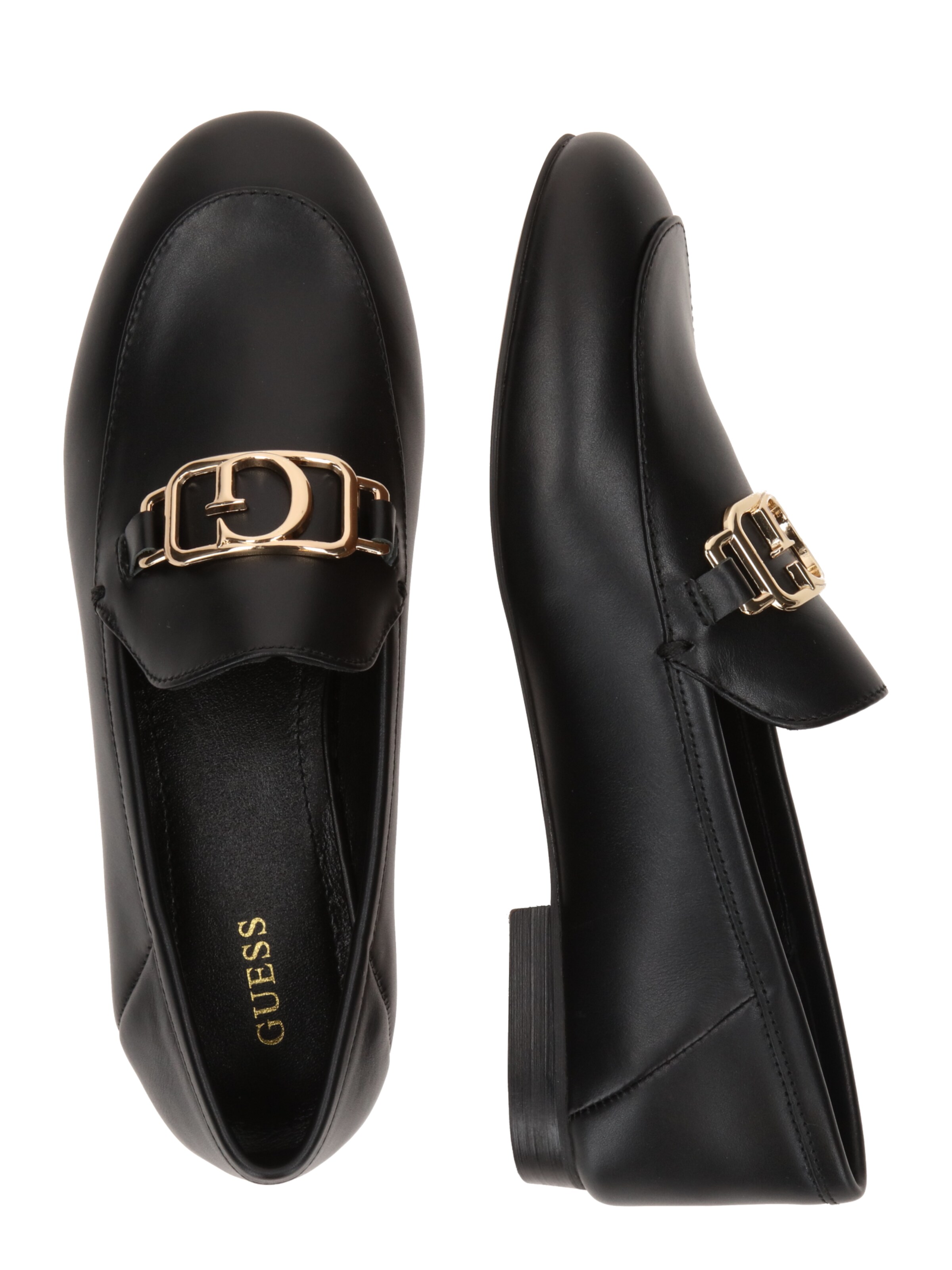 GUESS Παντοφλέ 'MARTYNAS' σε μαύρο