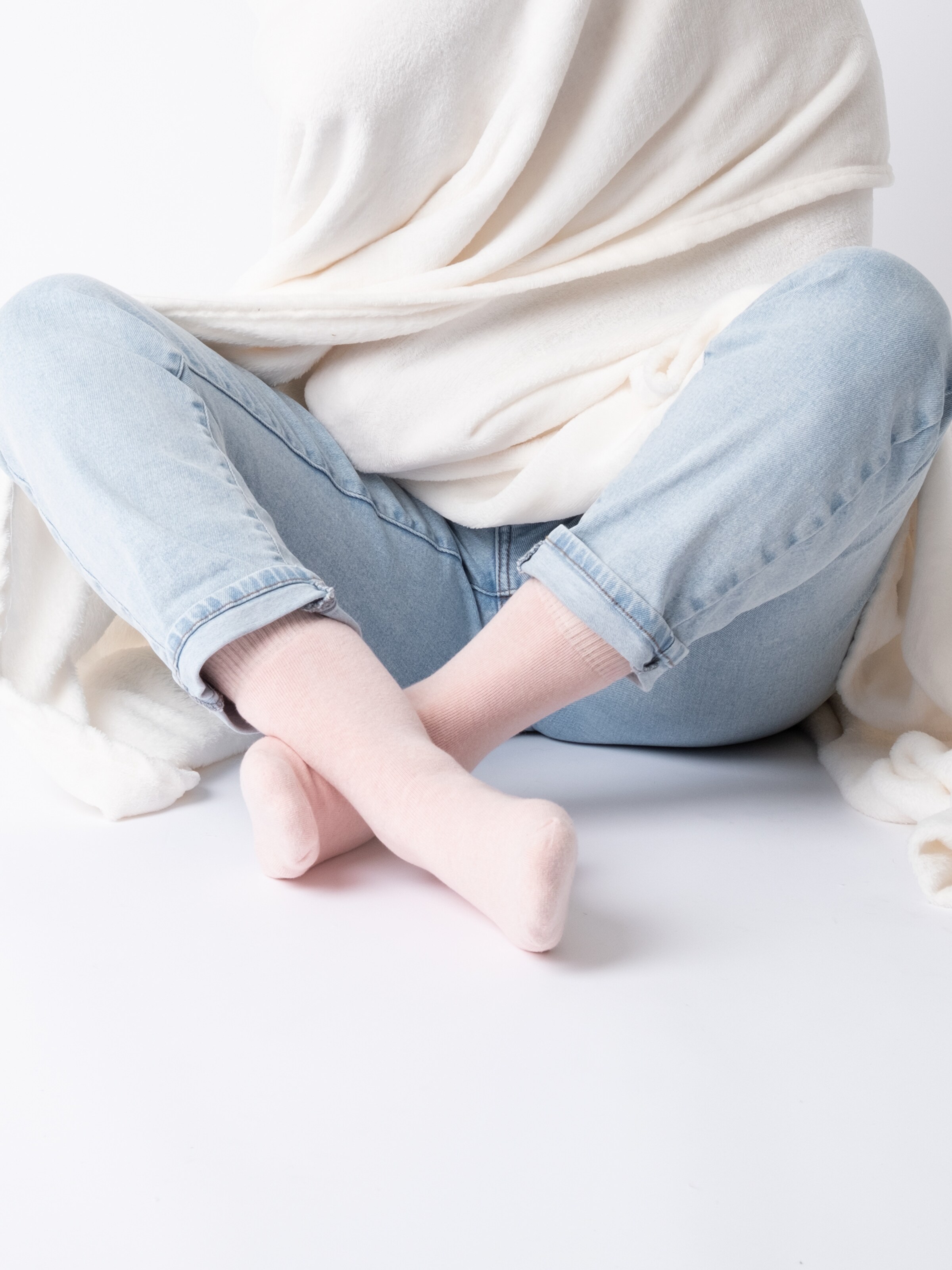 Chaussettes 'Smilla' Occulto en gris : devant