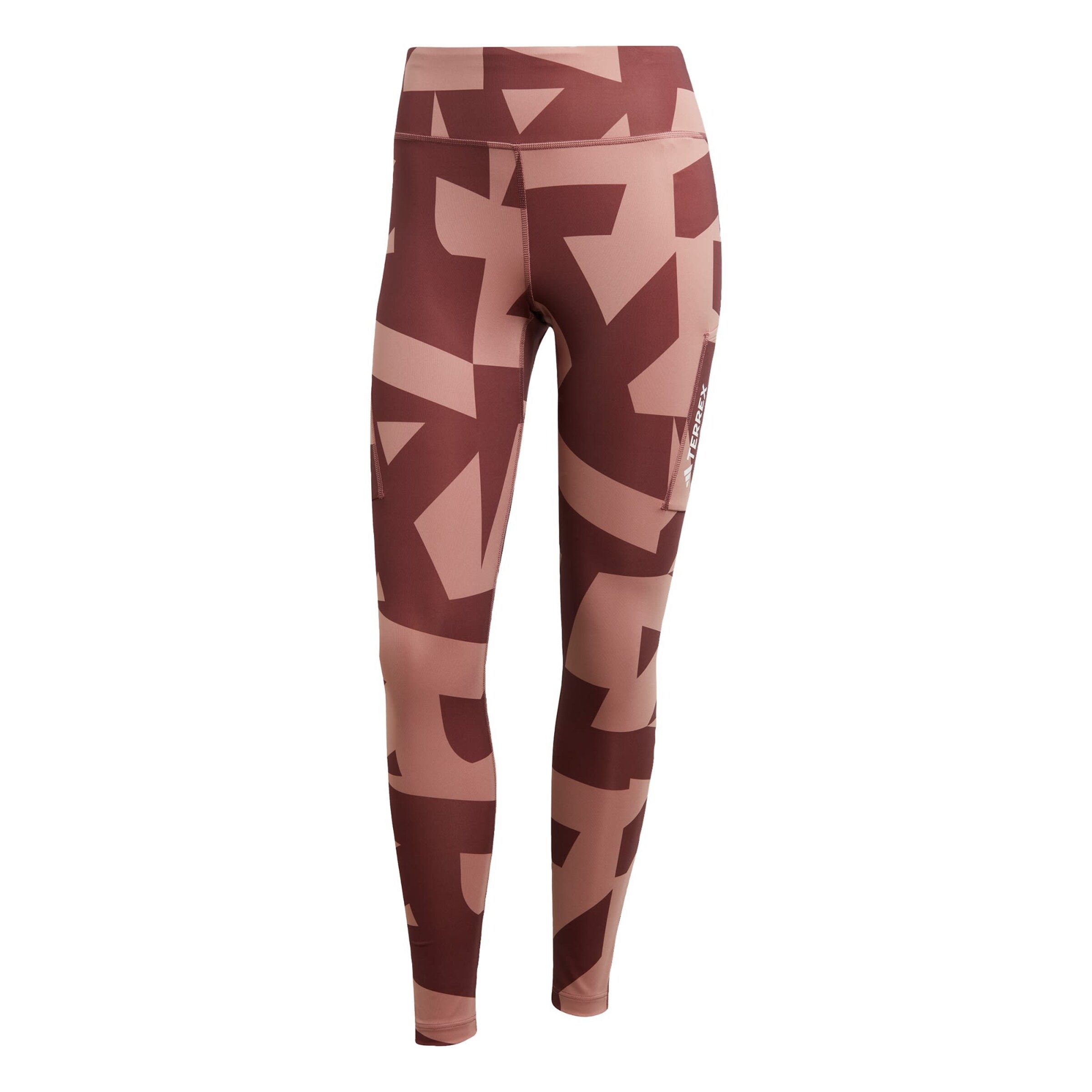 Pantalon de sport 'Multi Tights' ADIDAS TERREX en rose : devant