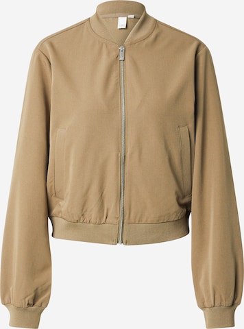 QS Übergangsjacke in Braun: Vorderseite