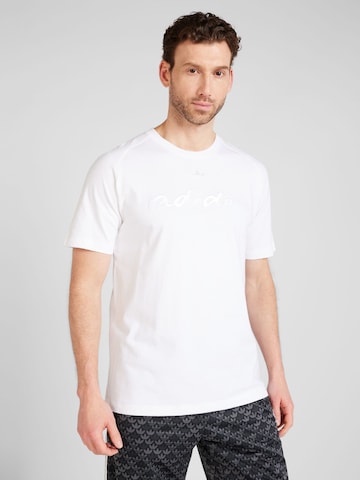 ADIDAS ORIGINALS Shirt in White: front