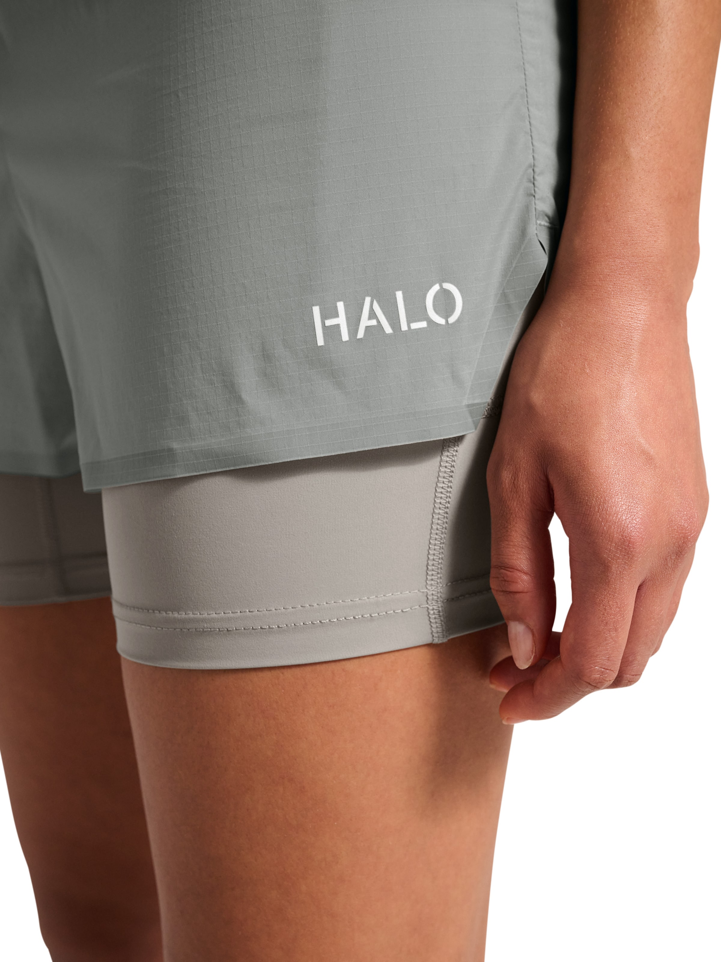 HALO Skinny Trousers in Grey