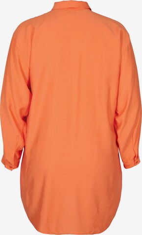 Zizzi Blouse 'Chaima' in Orange