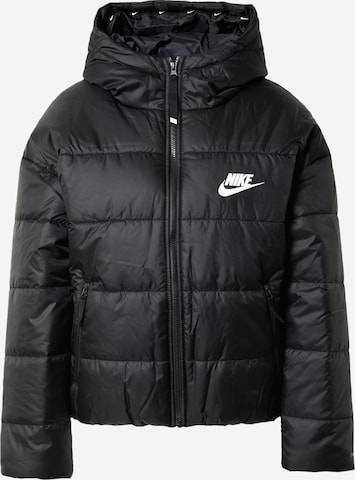 melns Nike Sportswear Ziemas jaka: no priekšpuses