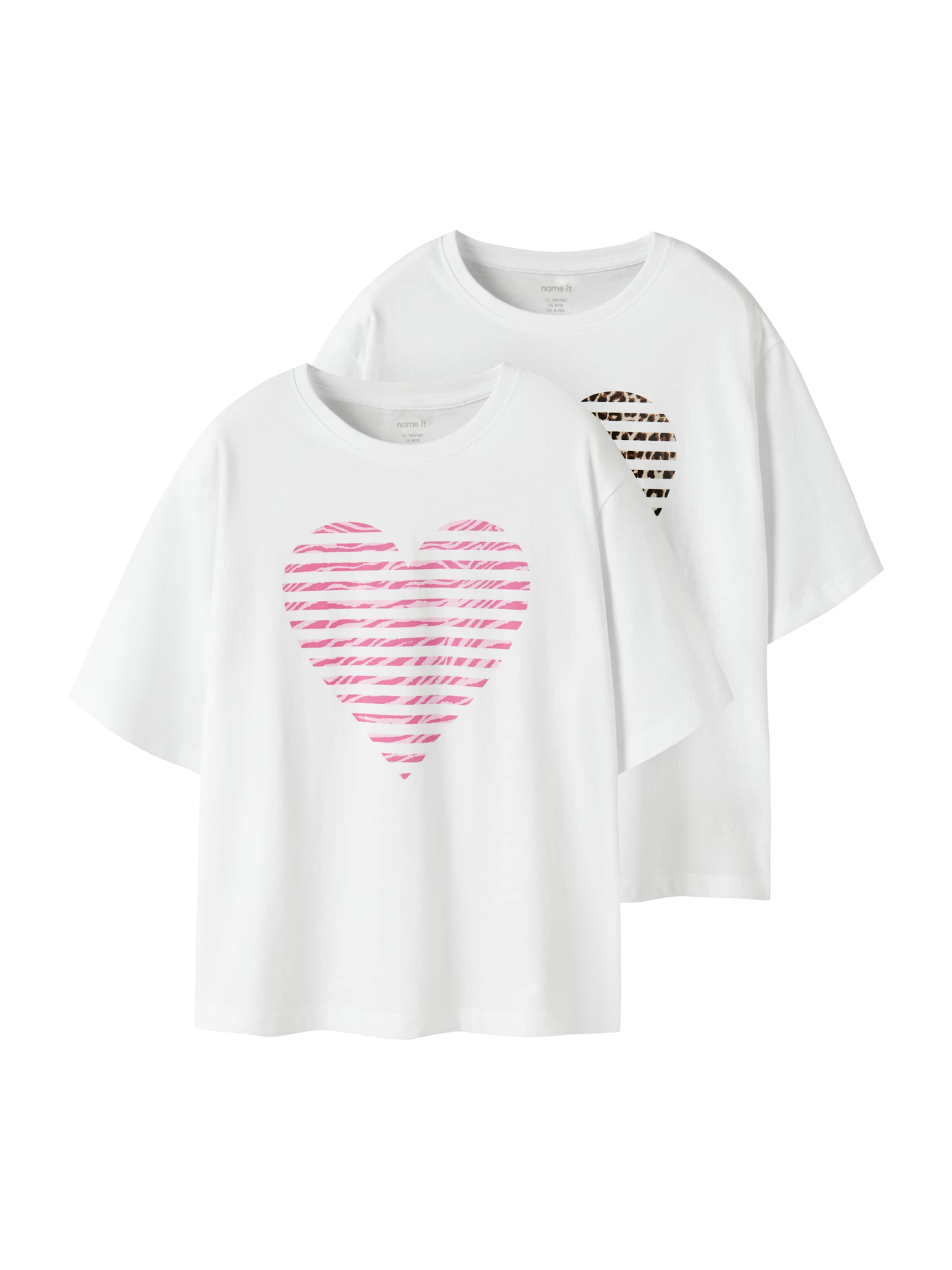 NAME IT Póló - fehér: elől